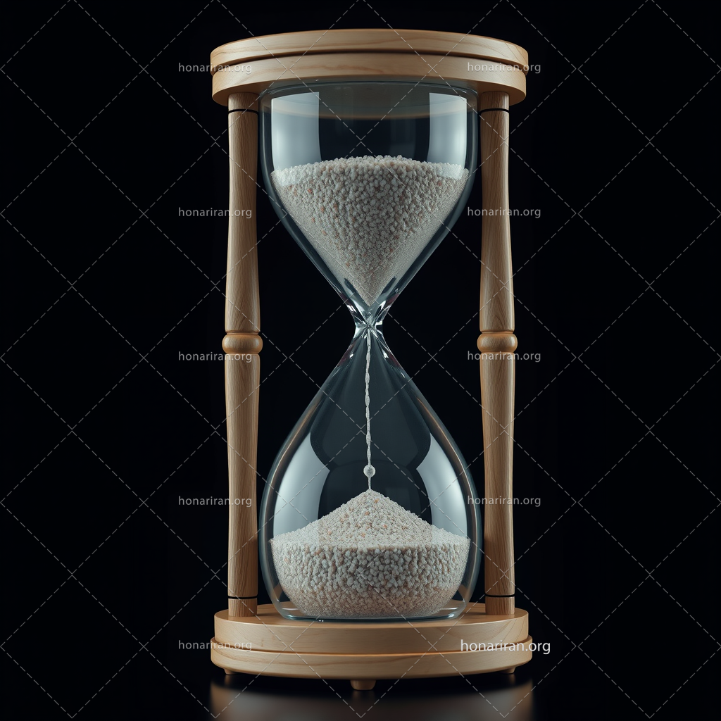 قطعه عکس ساعت شنی