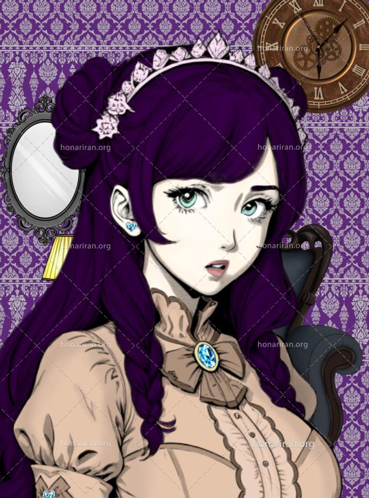 نقاشی دیجیتال انیمه ای