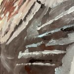 تابلو رنگ و روغن فرشته
