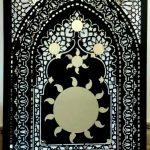 تابلوی آیینه کاری شده