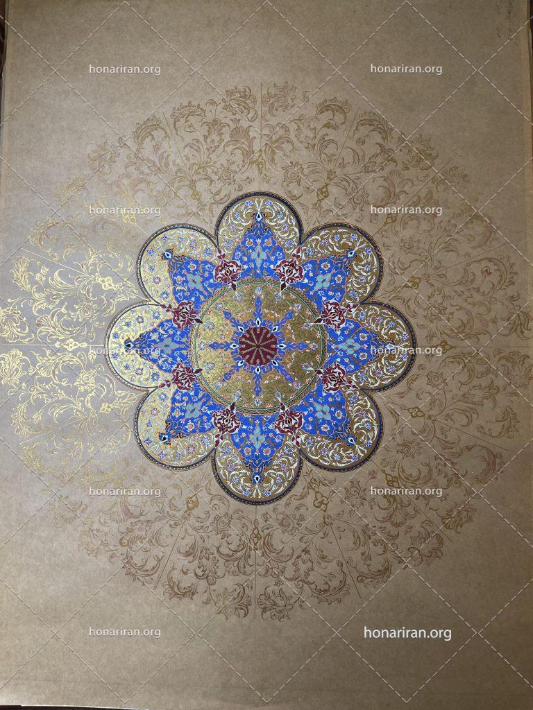 تذهیب گردش عشق