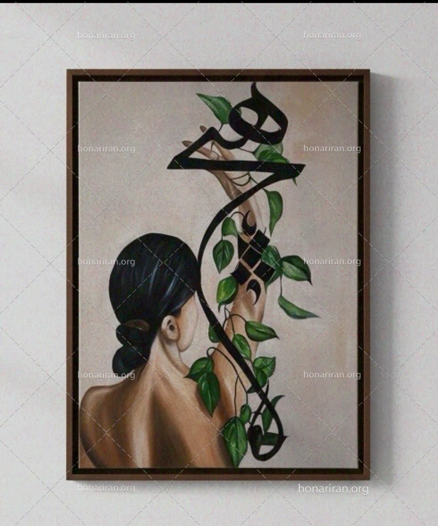 تابلو رنگ روغن تخیلی
