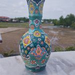 گلدان میناکاری