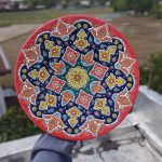 بشقاب و دیوارکوب میناکاری