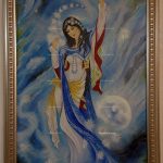 تابلو نقاشی مینیاتور رنگ روغن