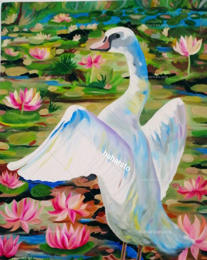 تابلو نقاشی برکه ی امید