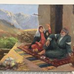 تابلو رنگ روغن طبیعت