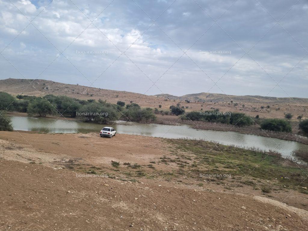 قطعه عکس دریاچه فصلی