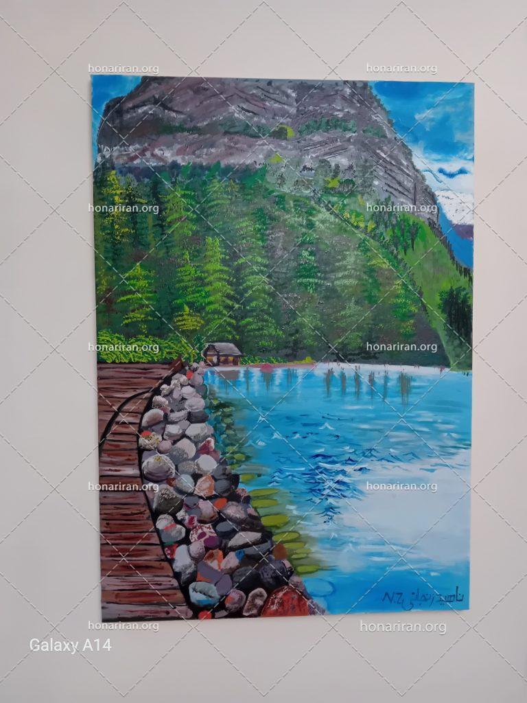 تابلو نقاشی کوهستان