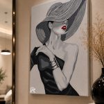 تابلو اکریلیک در میان سایه ها