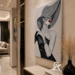 تابلو اکریلیک در میان سایه ها