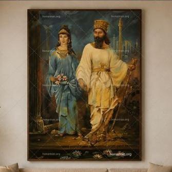 نقاشی رنگ روغن تاریخی