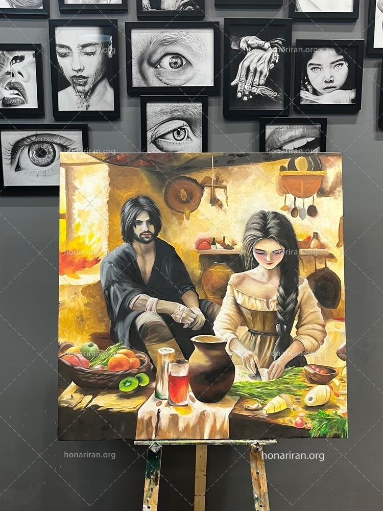 تابلو رنگ روغن | زندگی