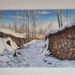 تابلو نقاشی | سکوتِ زمستان