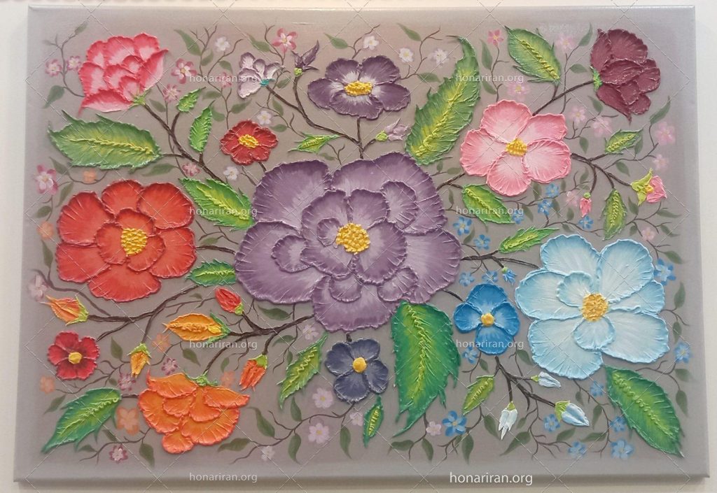 باغی میان رنگ ها