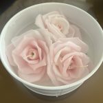 شمع گل های دستساز